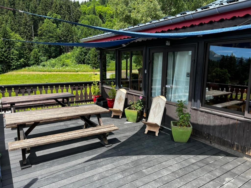 La Chanterelle - Mountain Lodge La Cote d'Arbroz 외부 사진